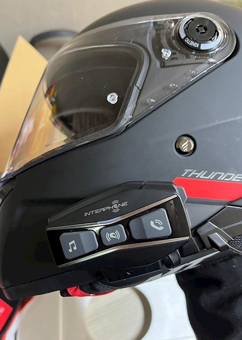 MT THUNDER 4 MAT BLACK-INTERPHONE U-COM 16 - Görsel 9