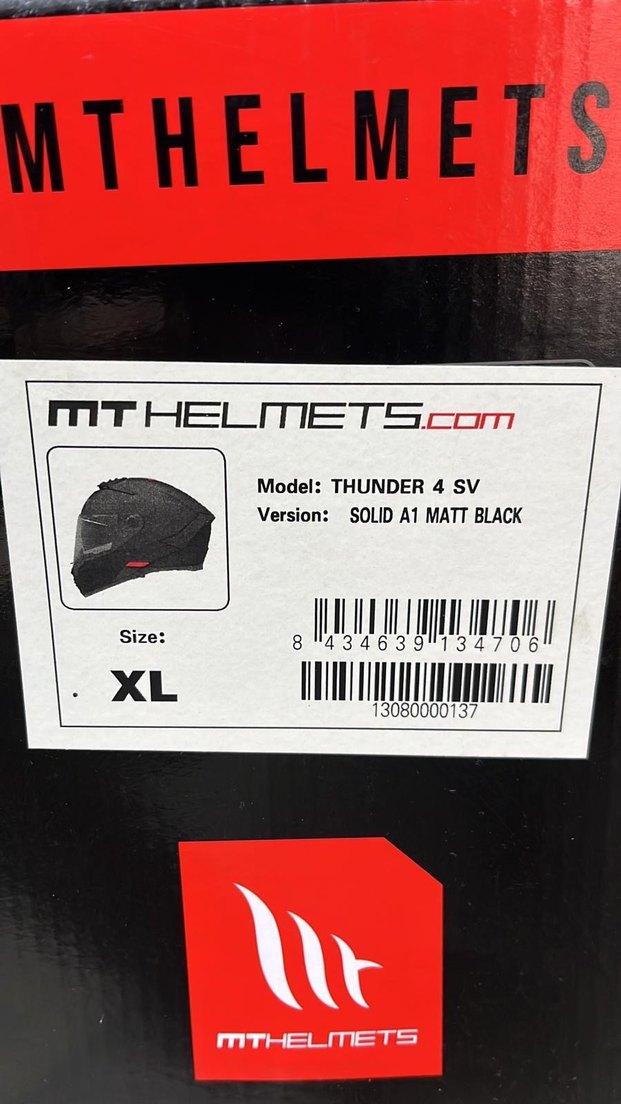 MT THUNDER 4 MAT BLACK-INTERPHONE U-COM 16 - Görsel 4