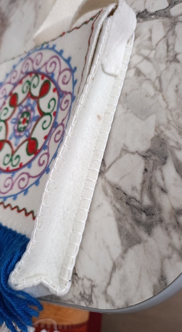 Nakışlı Renkli Bohem Kadın Çanta - Görsel 4