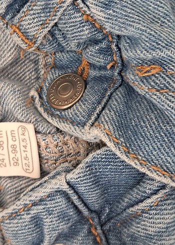 Gri Mavi Erkek Çocuk Denim Pantolon - Görsel 3