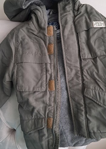 Düğmeli hki Erkek Çocuk Mont - Görsel 2