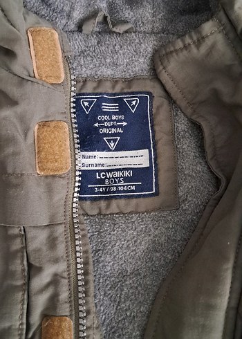 Düğmeli hki Erkek Çocuk Mont - Görsel 3