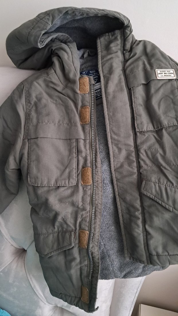 Düğmeli hki Erkek Çocuk Mont - Görsel 2