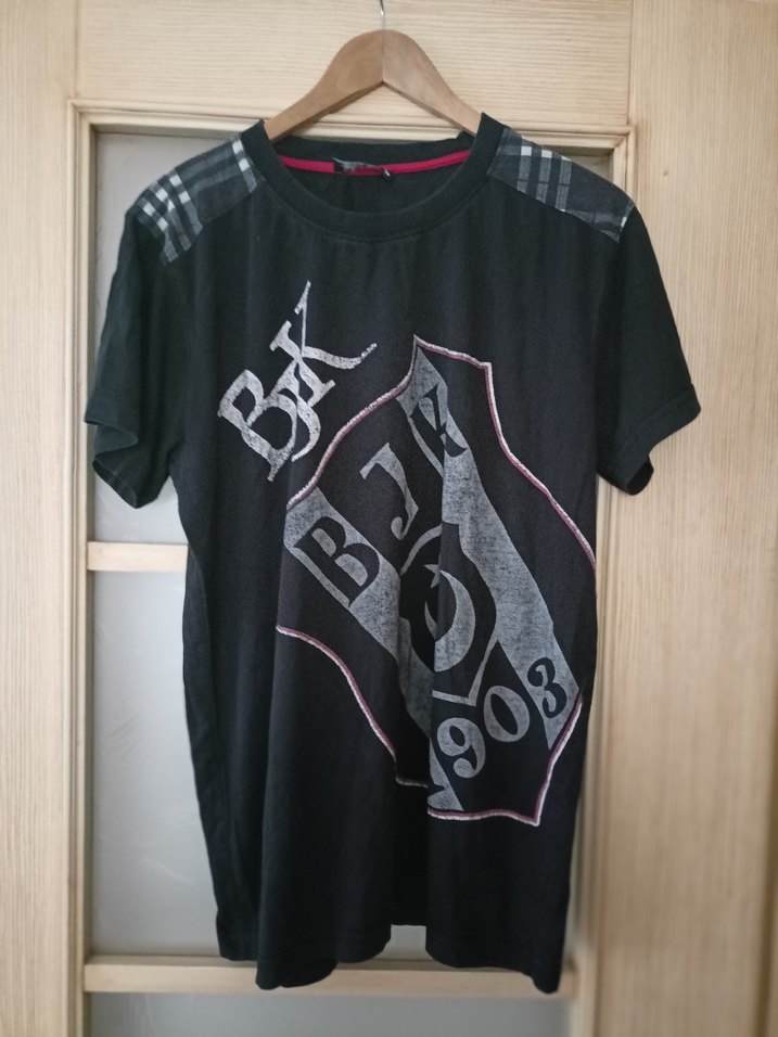 BEŞİKTAŞ Baskılı Erkek Tişört - Görsel 3