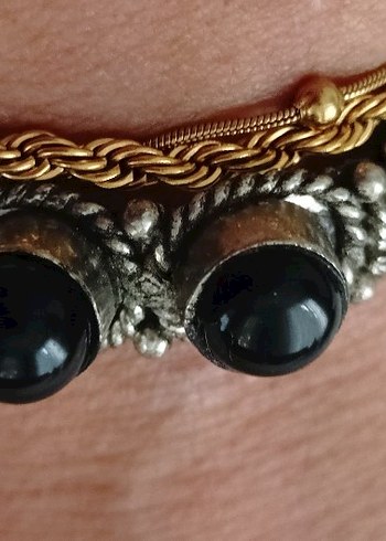 Vintage gümüş Bileklik UNİSEX - Görsel 5