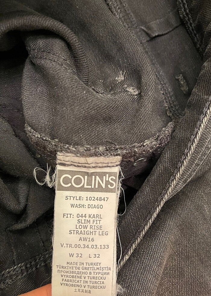 Colins Erkek Kot Pantolon ???? - Görsel 4