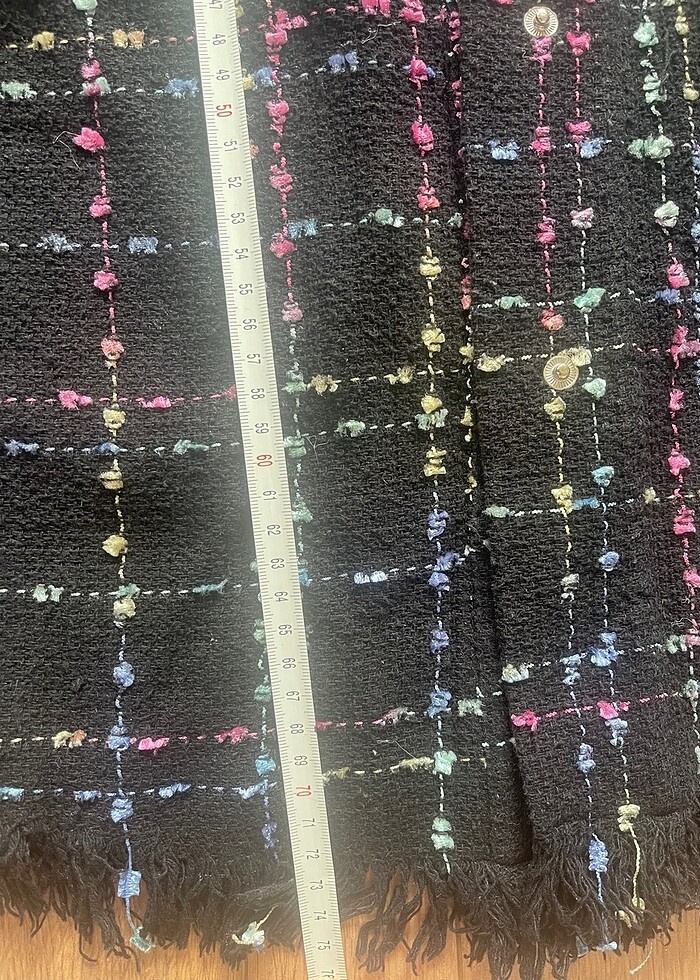 Tuvit kumaş ceket & hırka - Görsel 4