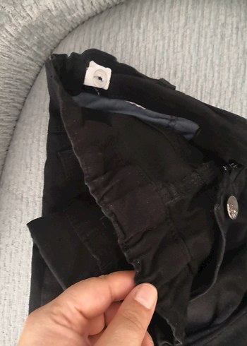9 Yaş Beden siyah Renk Koton Erkek Çocuk Pantolon