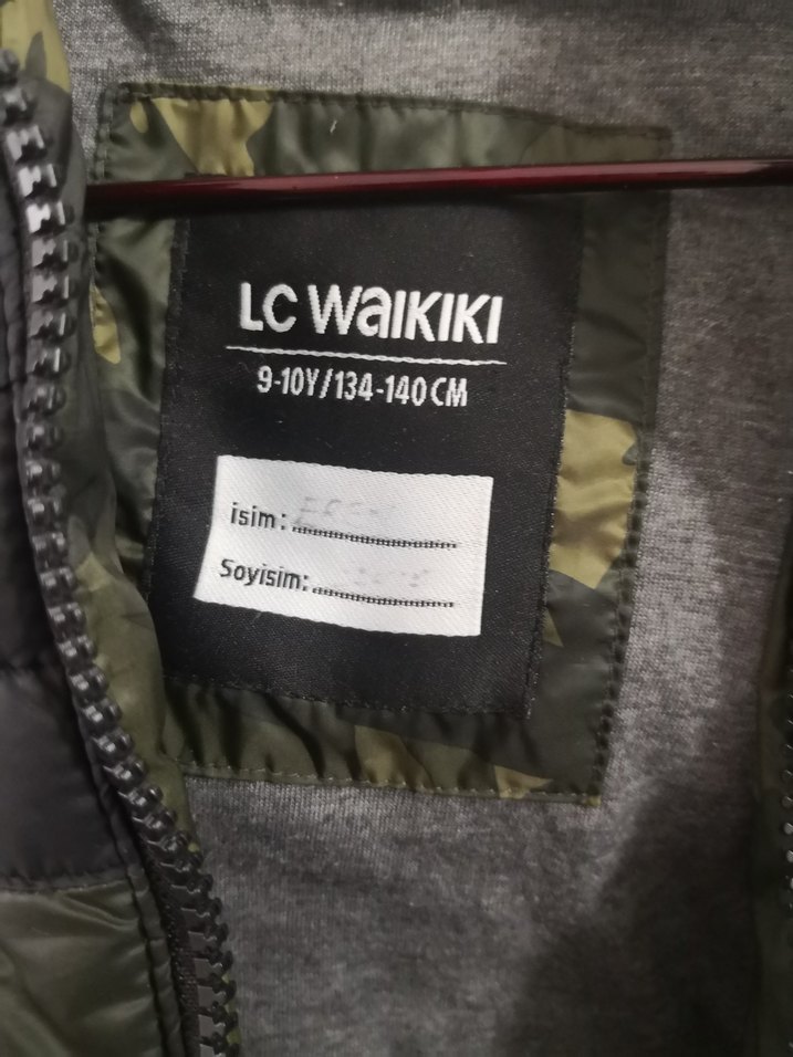 LCW Kamuflaj Desenli Siyah Erkek Çocuk Şişme Yelek - Görsel 4