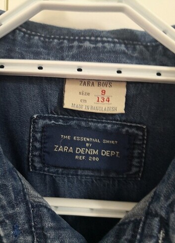 Zara Erkek Çocuk Jean Gömlek - Görsel 3
