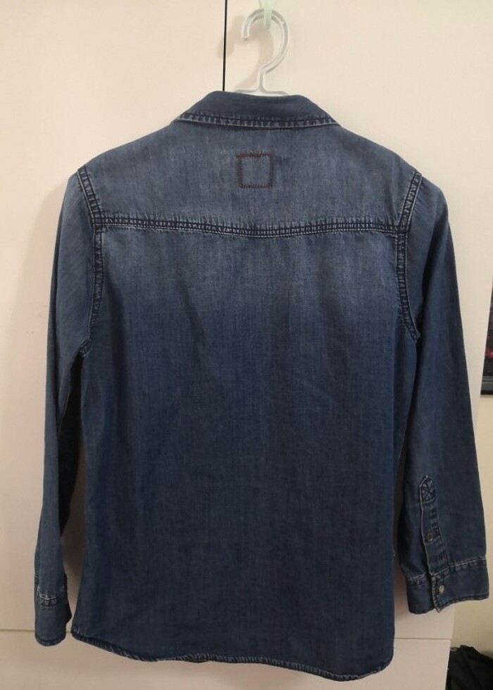 Zara Erkek Çocuk Jean Gömlek - Görsel 2