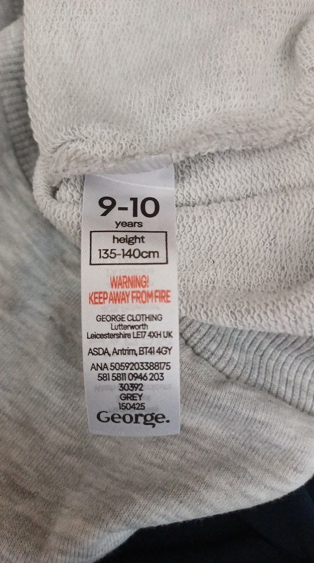 Gri Uzun Kollu Baskılı Kız Çocuk Sweatshirt - Görsel 3