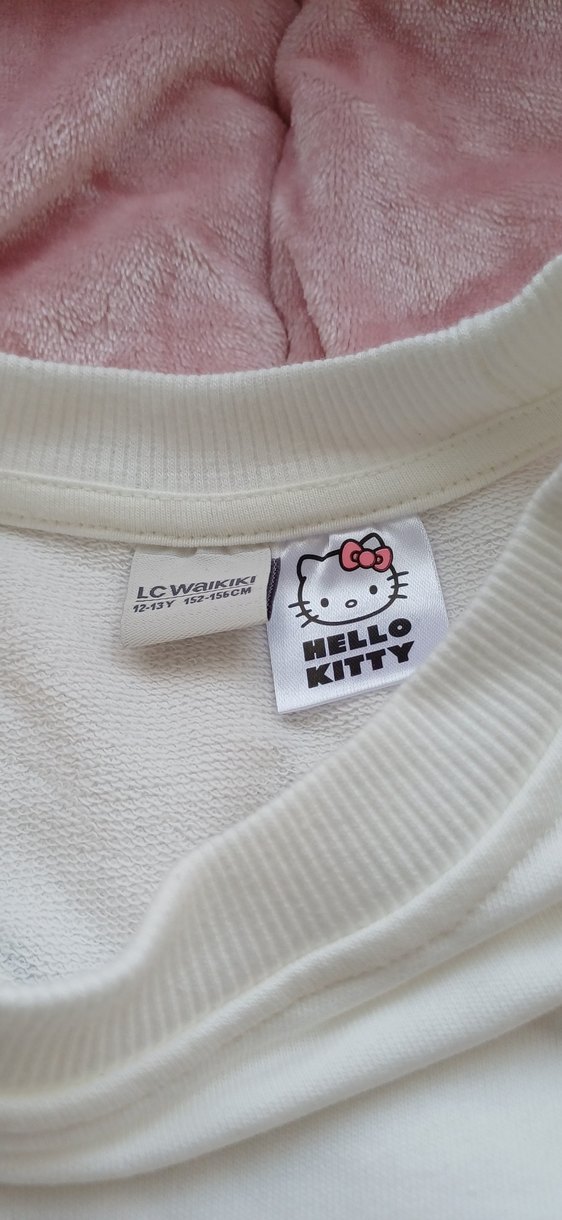 Hello Kitty Baskılı sweatshirt 9-10 yaş - Görsel 2