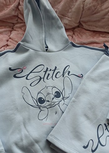 Disney Stitch Baskılı mavi eşofman 9yaş - Görsel 4