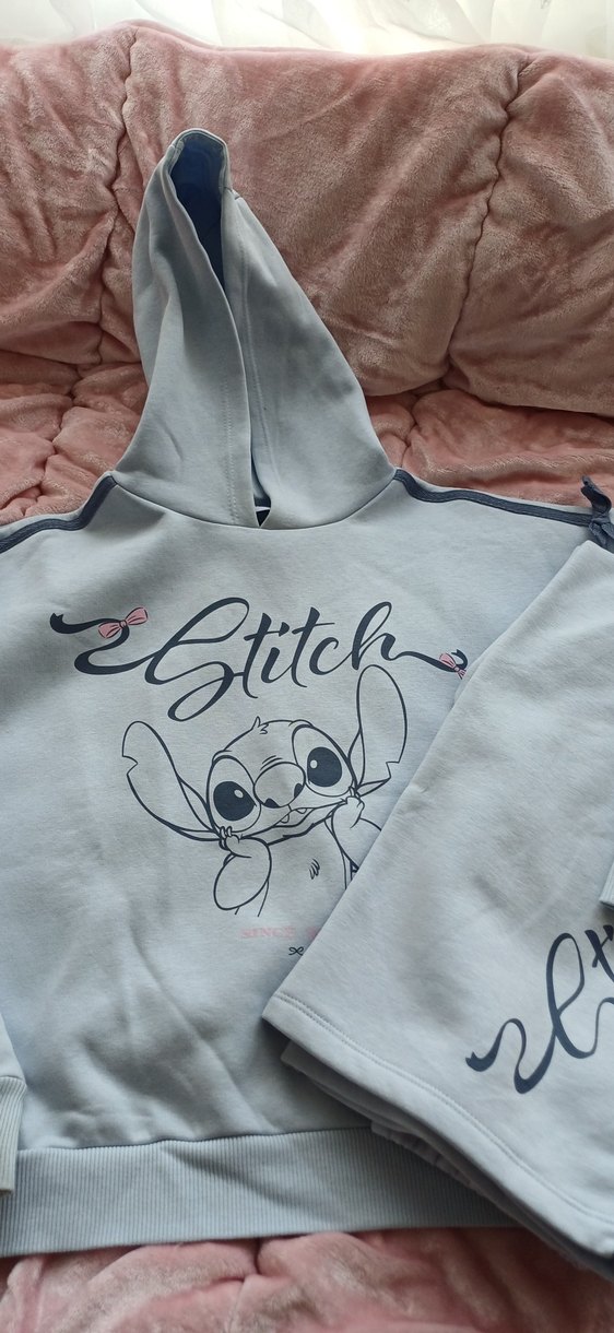 Disney Stitch Baskılı mavi eşofman 9yaş - Görsel 4