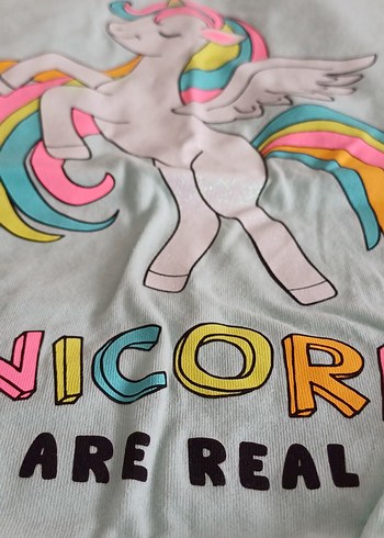 Çocuklar için Pastel Renkli Baskılı tişört - Görsel 4