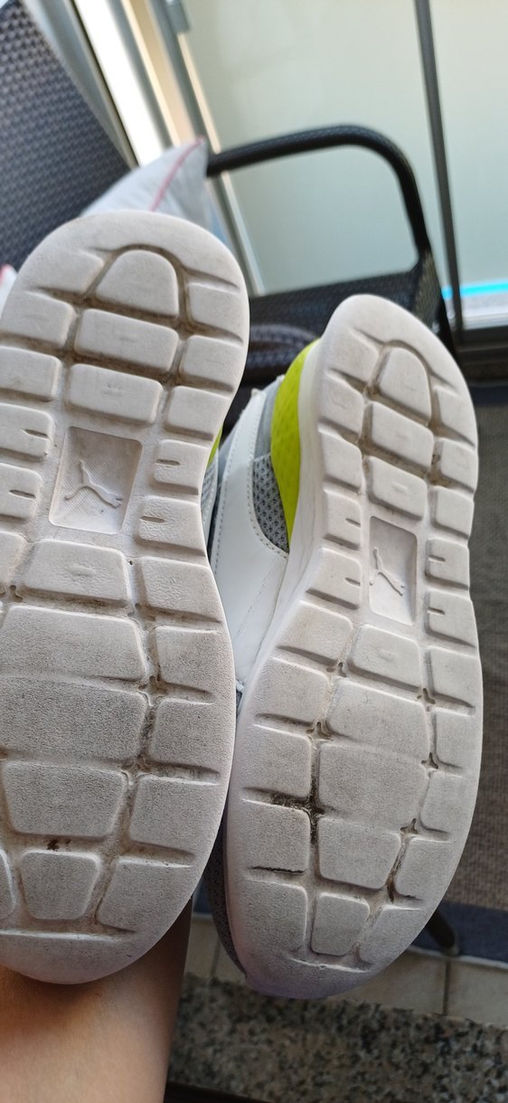 Gri Erkek Kız  Çocuk Spor Ayakkabısı Cırt Cırtlı - Görsel 4