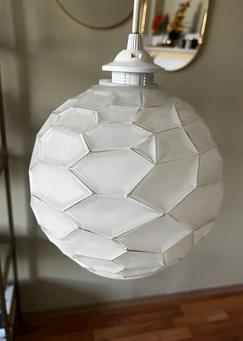 Beyazları Küre Tasarımlı Sarkıt Avize - Görsel 4