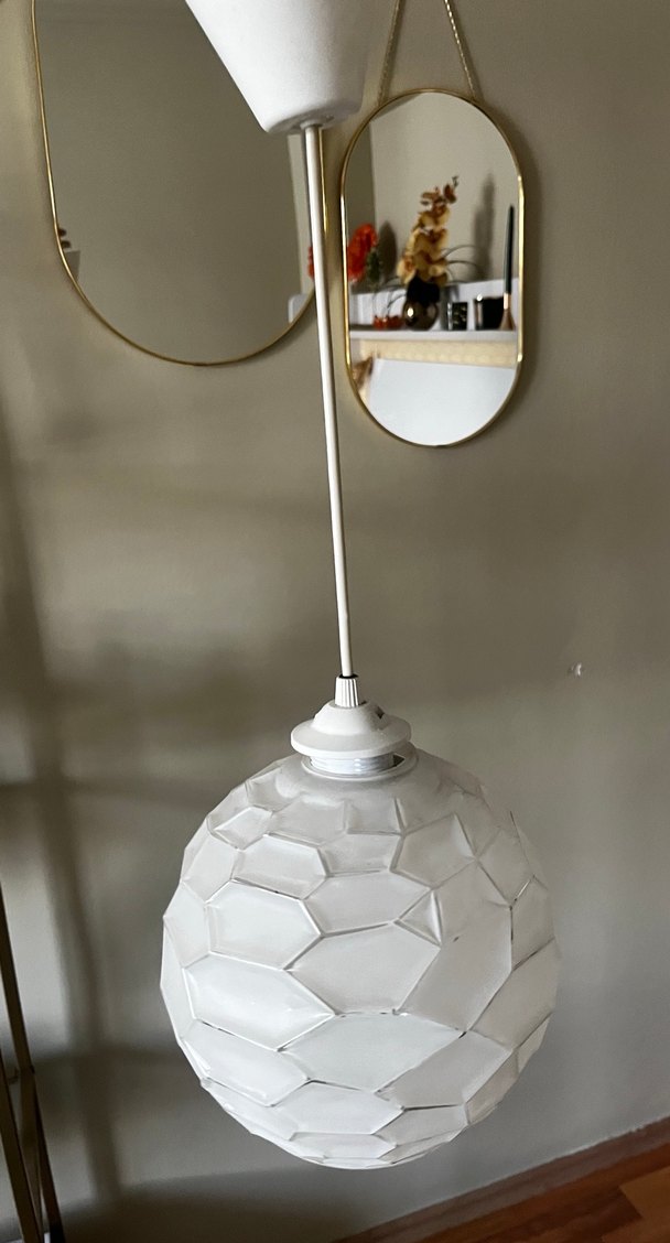 Beyazları Küre Tasarımlı Sarkıt Avize - Görsel 3