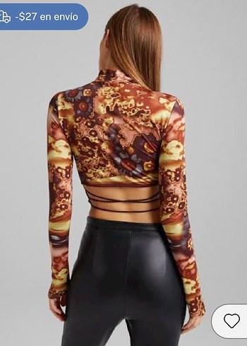 Bershka Sırt Dekolteli Bluz - Görsel 3