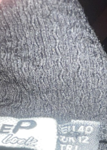 Siyah Fırfırlı Beli Lastikli Mini Etek - Görsel 6