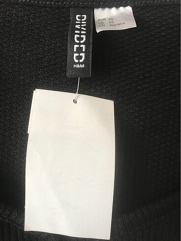 xs Beden siyah Renk H&M Hırka
