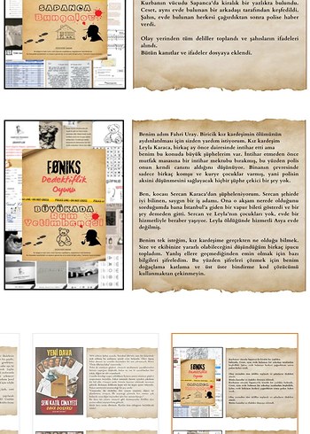 Dedektif oyunu cinayet bulma oyunu - Görsel 6