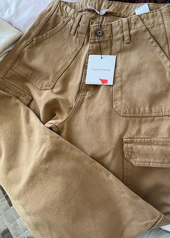 Touche kargo pantolon %100 pamuk - Görsel 8