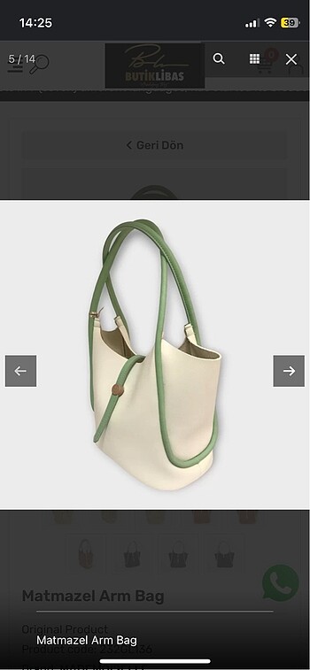 Matmazel çanta - Görsel 2