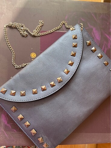 Zımbalı çanta - Görsel 4