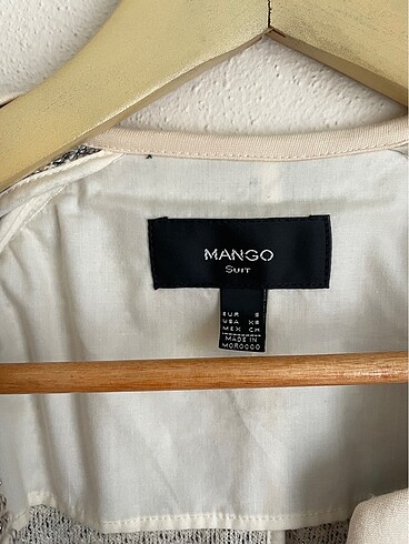 Mango Tüvit Ceket - Görsel 3