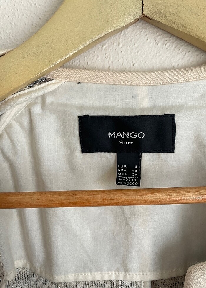 Mango Tüvit Ceket - Görsel 3