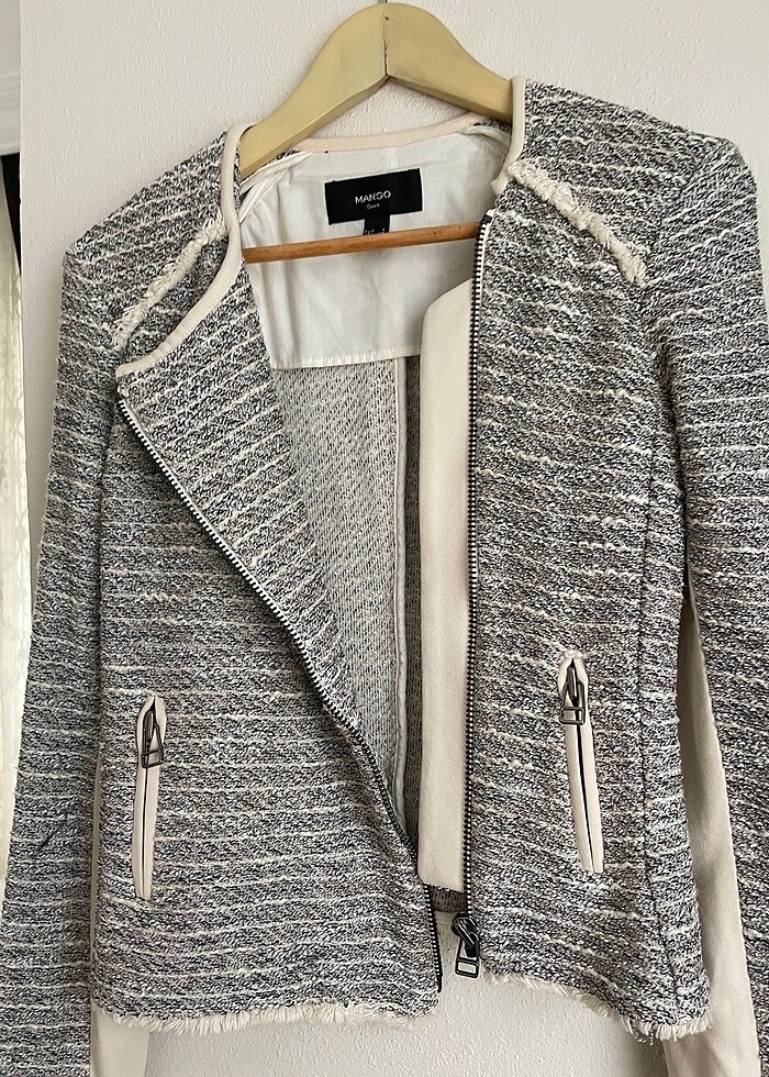 Mango Tüvit Ceket - Görsel 2