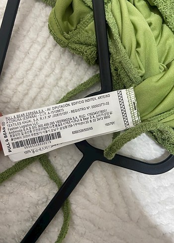 xs Beden Pull&Bear Yeşil Askılı Midi Elbise