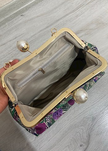 Beden çeşitli Renk Çiçekli vintage çanta