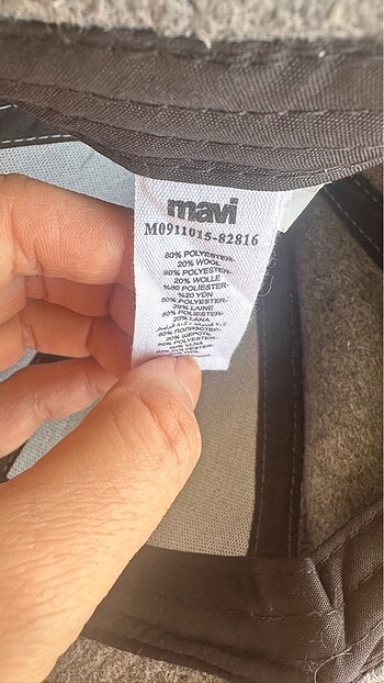 Mavi Jeans Mavi ikili sıfır şapka