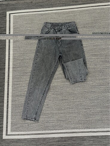 Gri mom jean 13-14 yaş