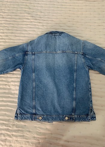 11-12 Yaş Beden mavi Renk Zara Denim Ceket