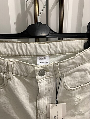 11-12 Yaş Beden Zara jean şort