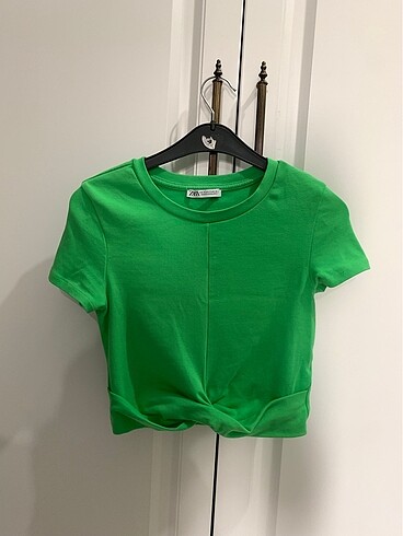 s Beden yeşil Renk Zara crop