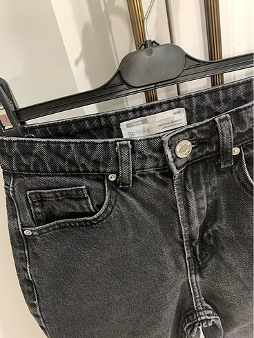 32 Beden Bershka mom jean