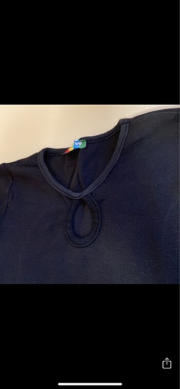 Topshop Uzun kollu crop