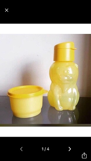  Beden tupperware 750 ml şişe ve 310 ml figürlü şişe