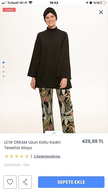 LC Waikiki Tesettür mayo
