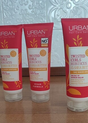 Urban Çare Bukle Belirginlestirici Şampuanlar ve Krem 