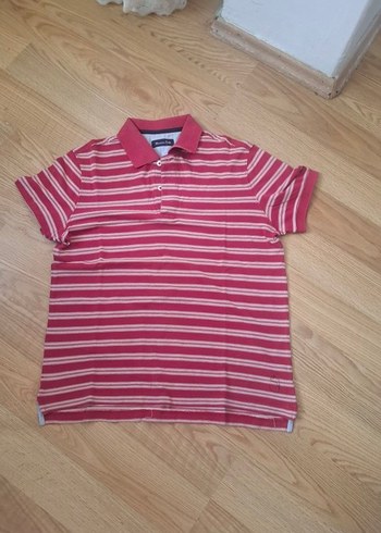 Düğmeli Erkek Bordo Polo Tişört
