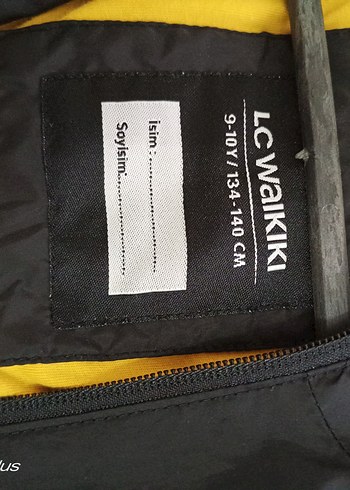 LC Waikiki Sarı Detaylı Erkek Çocuk Yağmurluk