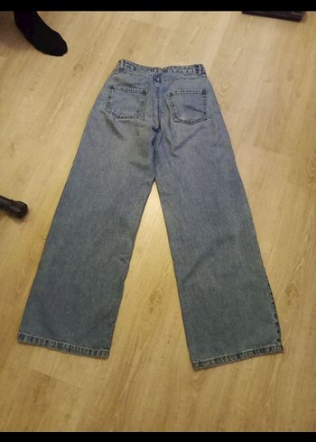 27 beden boy uzunluğu 105cm bayan bol Pantolon - Görsel 2