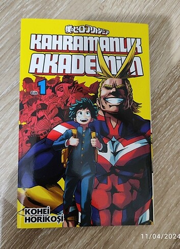 Kahramanlık Akademim manga 