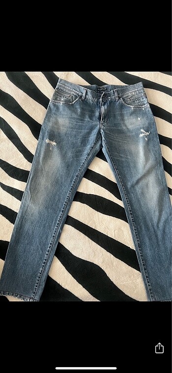 xxl Beden DOLCE gabbana orjinal erkek jeans